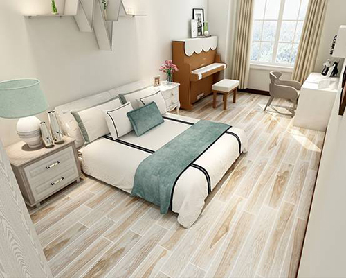 玉金山木纹砖，打造有格调的卧室
